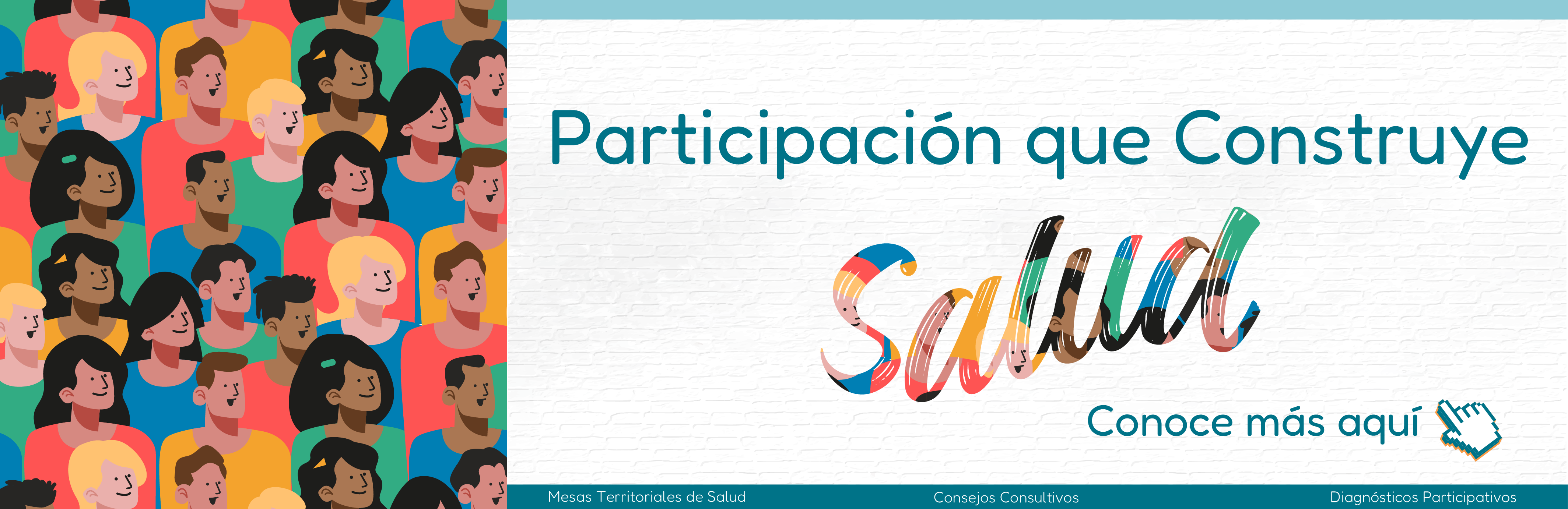 Salud municipal, banner informativo